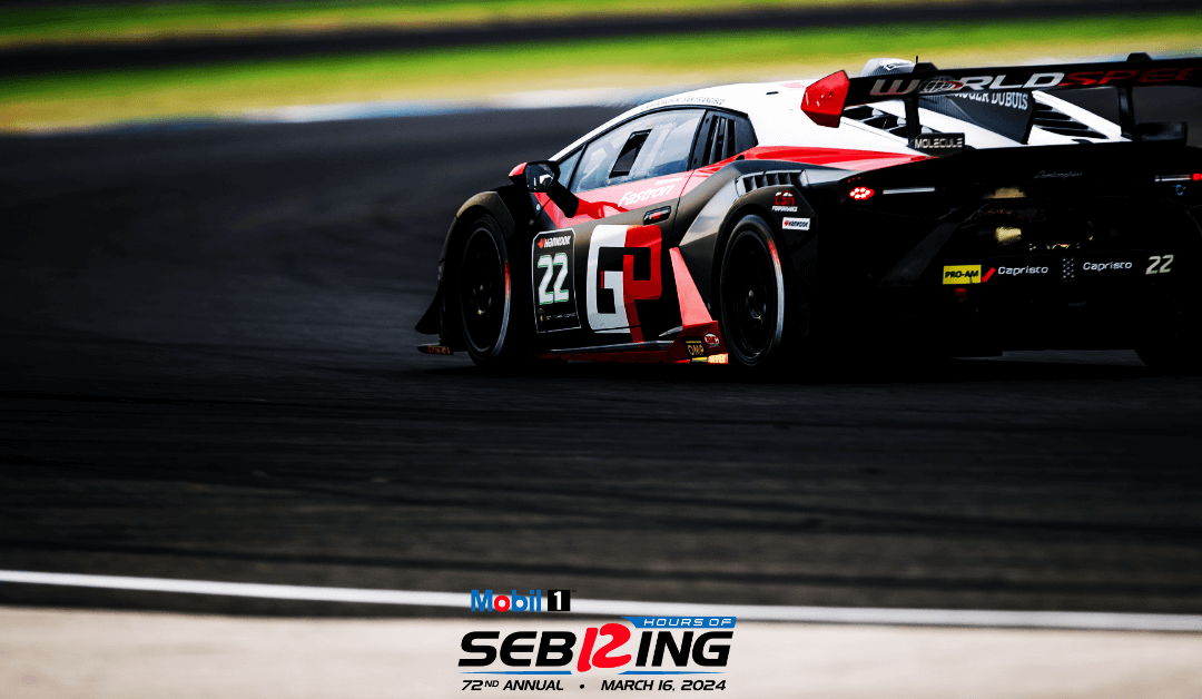 WSM Lamborghini Super Trofeo  ﻿Double Header at Sebring March 13th – 15th