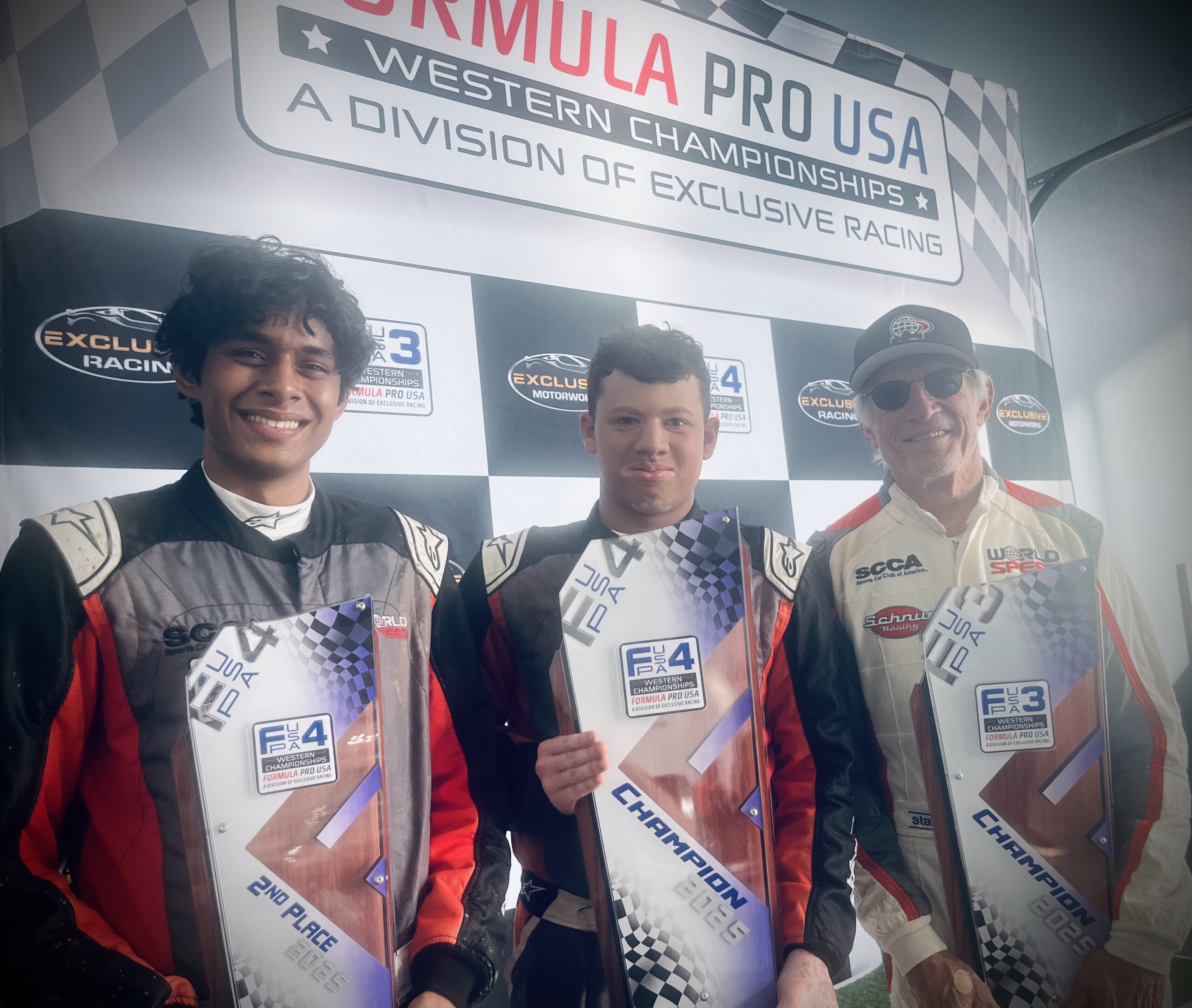 Wet Weather Thriller: Welsh and Schnur Secure F4 and F3 Championships at Buttonwillow Circuit